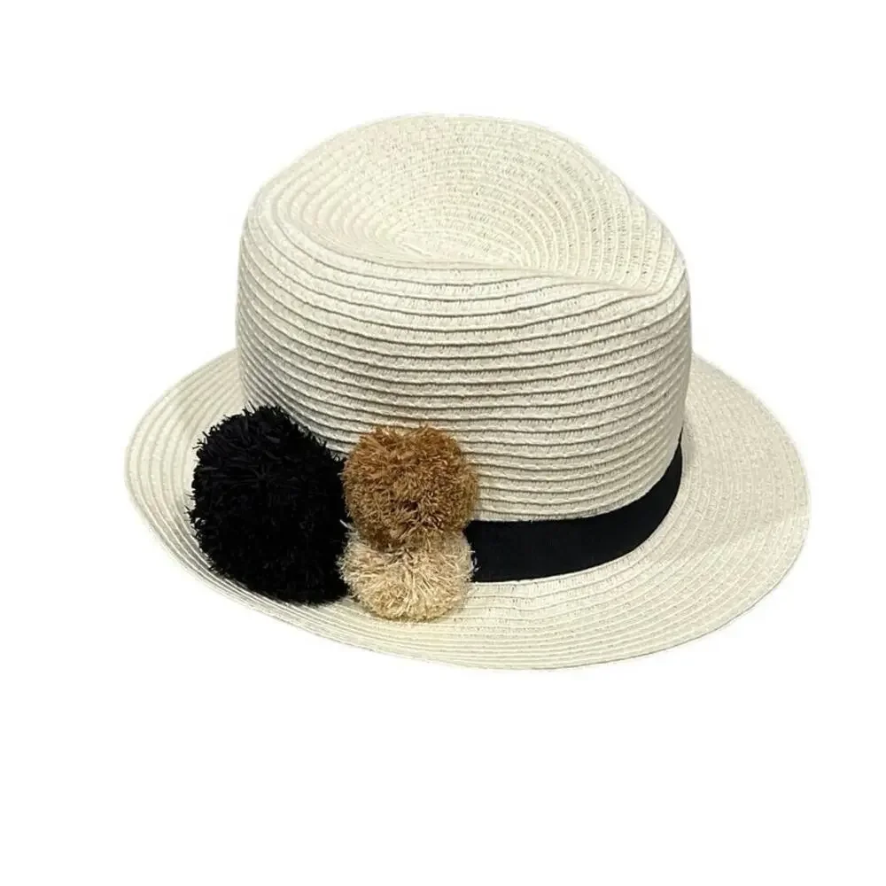 Banana Republic Women's Fedora Hat Size S/M Neutral Classic Felt KB221